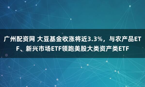 广州配资网 大豆基金收涨将近3.3%，与农产品ETF、新兴市场ETF领跑美股大类资产类ETF
